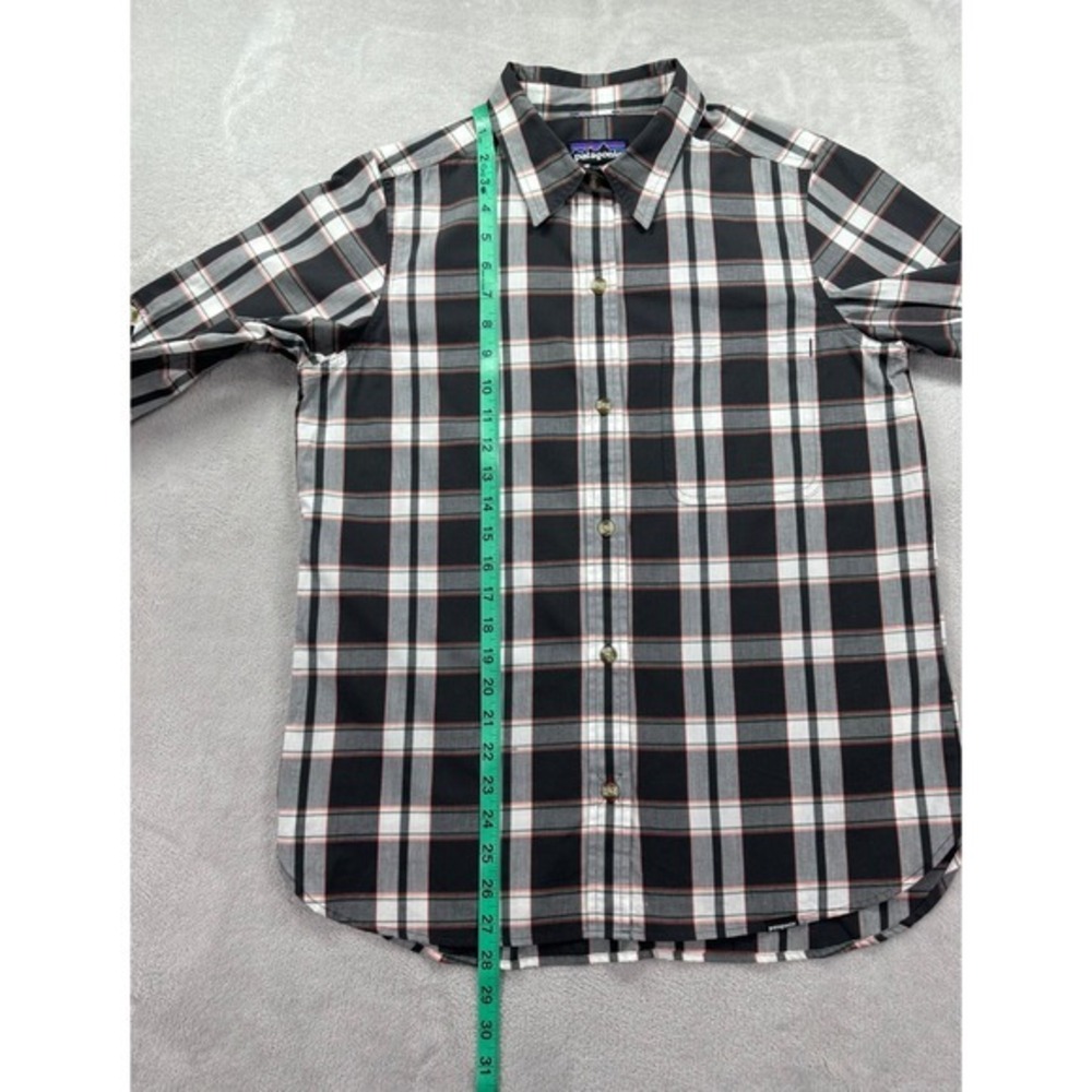 Patagonia Shirt Womens Medium Plaid Long Sleeved Island Hopper Fishing Outdoors - Picture 13 of 15